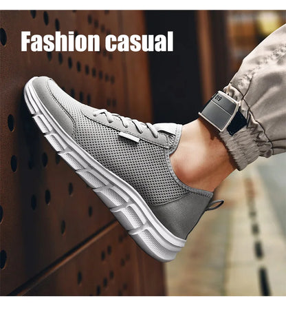 Men's Shoes Casual Mesh Summer Sneakers Breathable Lightweight Tenis Men Walking Sneaker Comfortable Masculino Zapatillas Hombre