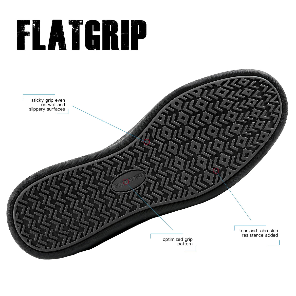 Men's MTB Shoes for Flat Pedals Suitable  for BMX, DH, Enduro, Free-ride