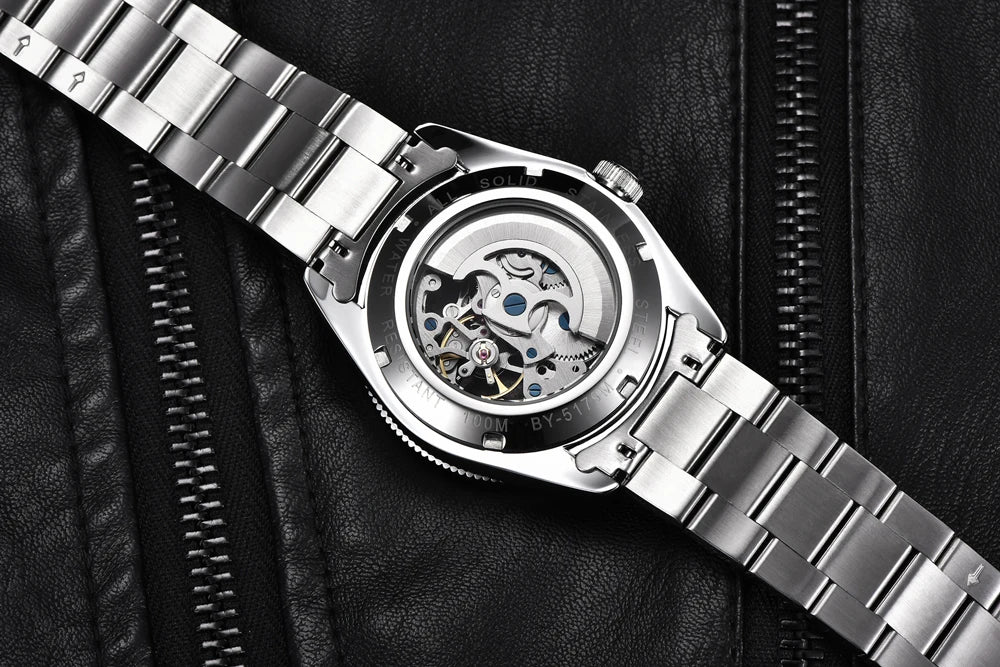 BENYAR Men's Watches Mechanical Automatic Watch BB58 Sport Watch For Men 2026 Stainless Steel Waterproof Business Luminous Clock