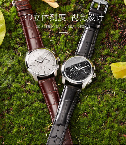 relogio masculino New Carnival Automatic Watches Men Business Mechanical Clock Leather Strap Waterproof Luxuey Brand Clock