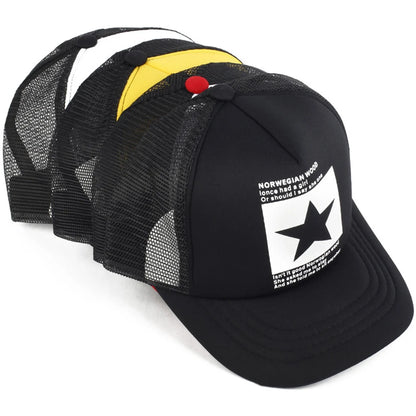 Fashion Summer Baseball Cap Snapback Mesh Trucker Hats Hip Hop Caps Cool Men Caps Female Outdoor Casual Sun Hat High Quality