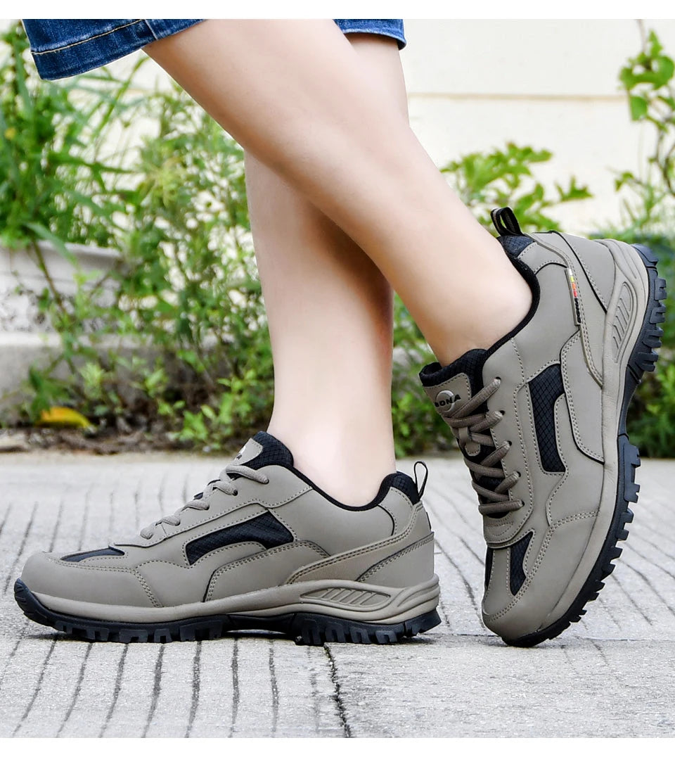 BONA New Designers Non-slip Wear-resistant Breathable Hiking Shoes Men Outdoor High-quality Jogging Walking Shoe Mansculino