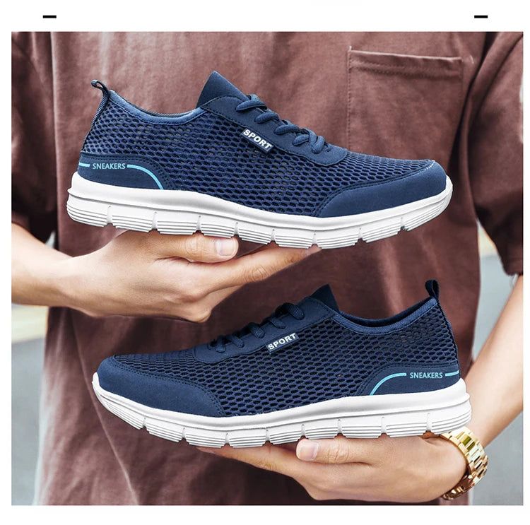 Men Aqua Shoes Outdoor Breathable Beach Shoes Lightweight Quick-drying Wading Shoes Sport Water Camping Sneakers Shoes