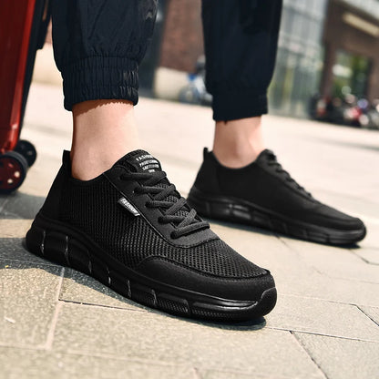 Men's Shoes Casual Mesh Summer Sneakers Breathable Lightweight Tenis Men Walking Sneaker Comfortable Masculino Zapatillas Hombre