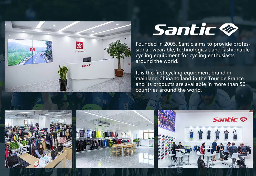 Santic Mountain Bike Lock Shoes for Men SPD Locking Shoes MTB Bike Accessories Breathable Self-Locking Unisex Cycling Sneakers