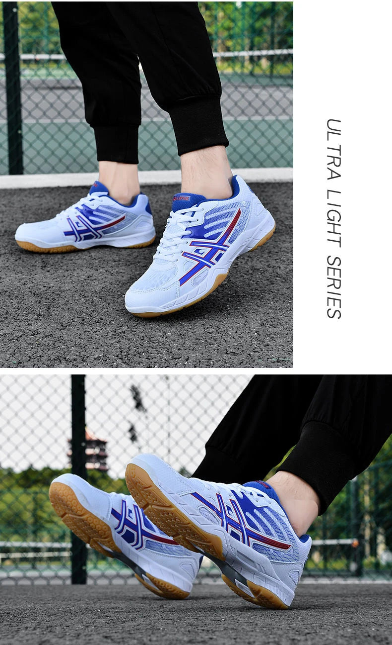 Sapatilhas Novas 2022 para Mulher e Homem, Ténis de Badminton Leves Pretos, Respiráveis, para Desporto ao Ar Livre, Treino e Atletismo, Verde