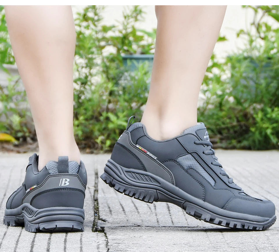 BONA New Designers Non-slip Wear-resistant Breathable Hiking Shoes Men Outdoor High-quality Jogging Walking Shoe Mansculino
