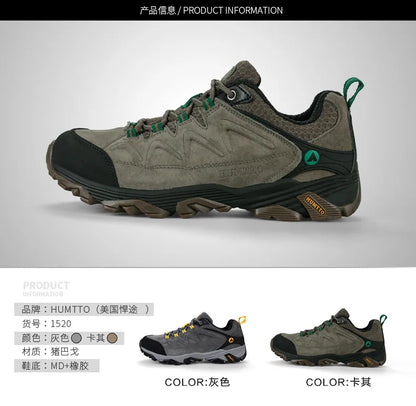 HUMTTO Hiking Shoes Men Winter Outdoor Sports Climbing Shoes hunting shoes Warm women Trekking  Sneakers ankle boots  Tactical