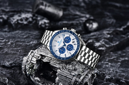 PAGANI DESIGN AK Project Mars Men's Watches Top Luxury Quartz Watch For Men AR Sapphire Speed Sport Chronograph Automatic Date