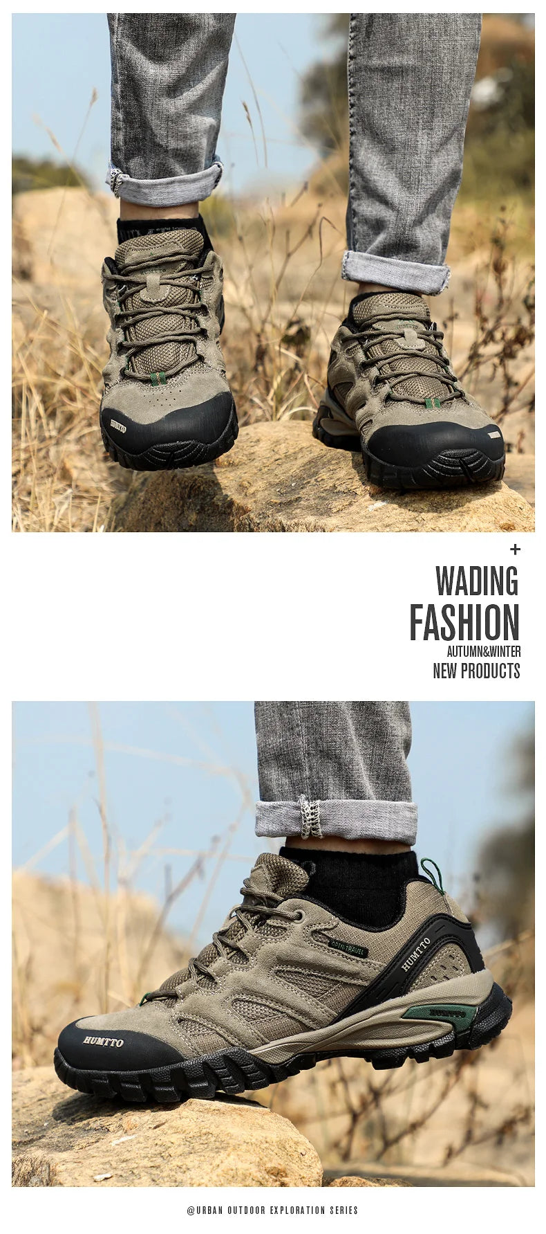 HUMTTO Hiking Shoes Men Winter Outdoor Sports Climbing Shoes hunting shoes Warm women Trekking  Sneakers ankle boots  Tactical
