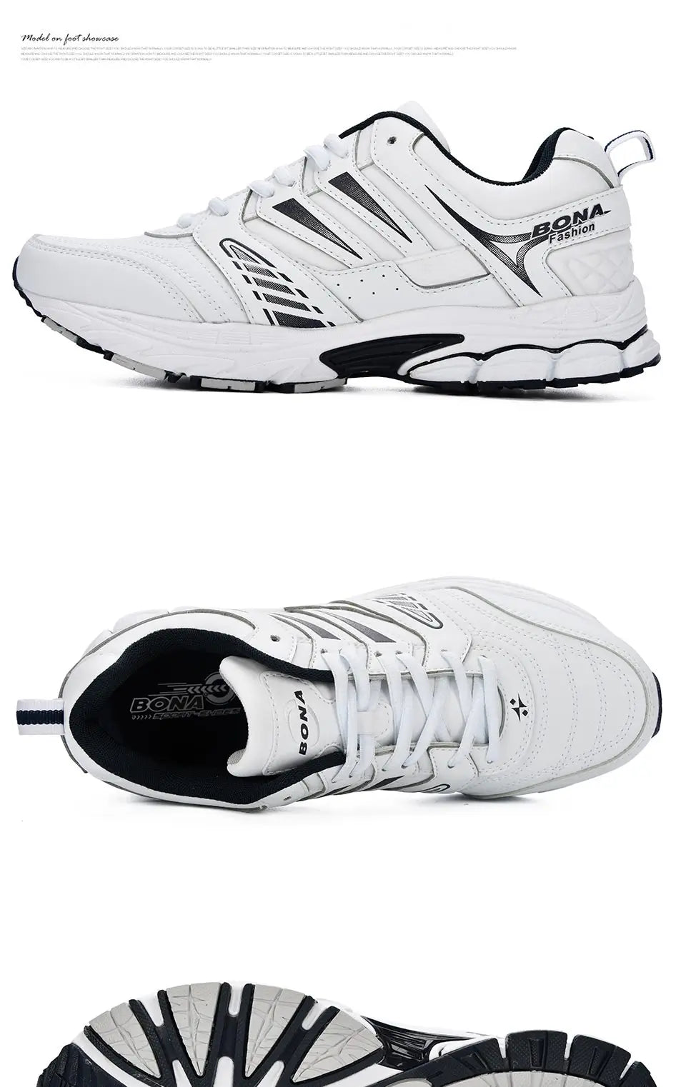 BONA  New Design Style Men Shoes Breathable Popular Men Running Shoes Outdoor Sneaker Sports Shoes Comfortable
