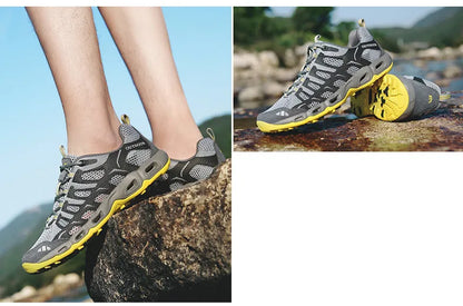 MIXIDELAI New Summer Men Sneakers Fashion Spring Outdoor Shoes Men Casual Men'S Shoes Comfortable Mesh Shoes For Men Size 39-46