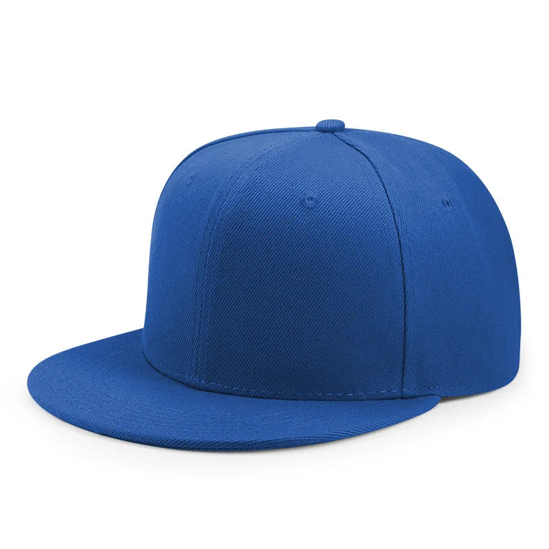 Casquette de baseball pour adulte à l'arrière fermé, pour petits tours de tête, femme et homme, modèle neutre, style hip-hop, casquette snapback, taille grande pour homme, casquette ajustée à visière plate, de 55 cm à 64 cm