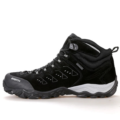 HUMTTO New Hiking Shoes Men's Waterproof Outdoor Sneakers for Men Leather Women Walking Climbing Trekking Sport Man Boots Woman