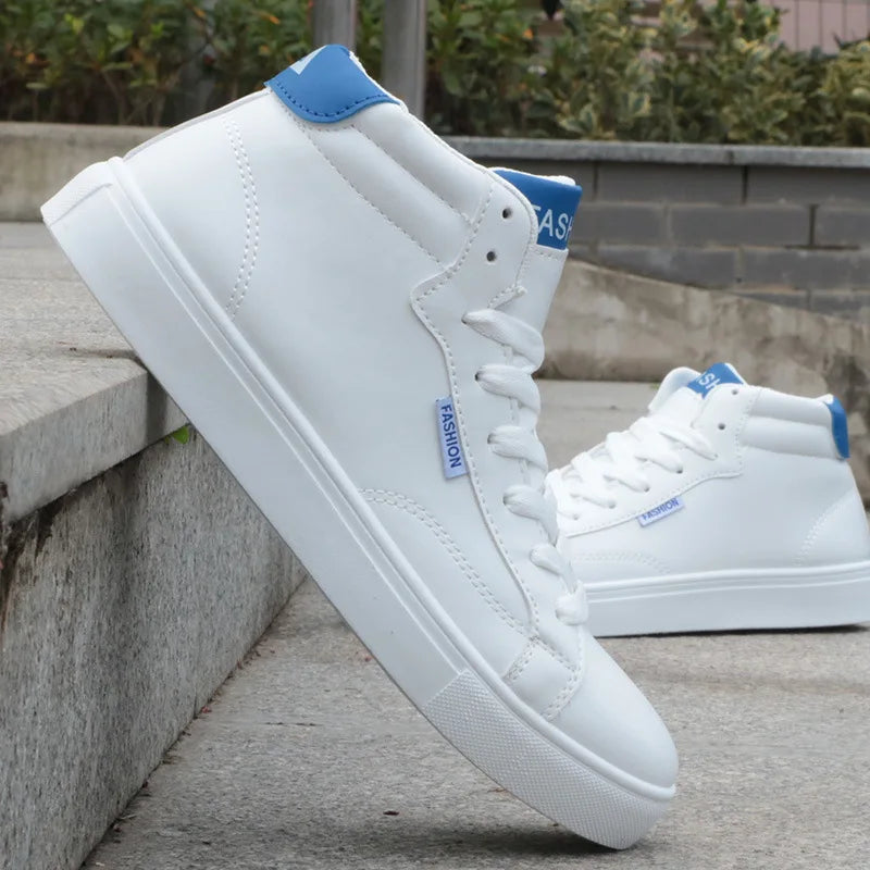 Men's Casual Skateboarding Shoes High Top Sneakers Sport tenis Shoes Breathable Walking Shoes Street Shoes zapatillas de hombre