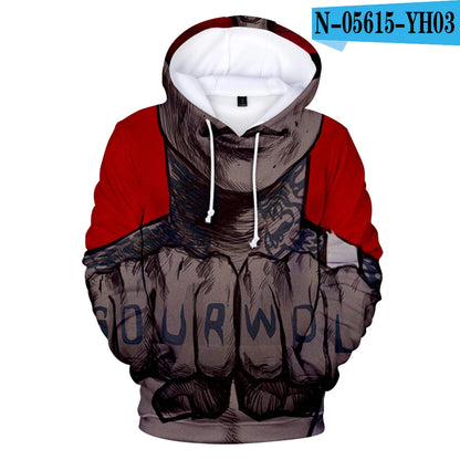 New TV Series TEEN WOLF 3D Printed Hoodies Men Women Fashion Harajuku Autumn Kids Streetwear Pullovers Fashion Hip-hop Hoodie