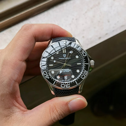 2026 New PAGANI DESIGN Wave Men Mechanical watch Luxury Automatic Watch for men NH35 Sapphire crystal Dive wristwatch clock man