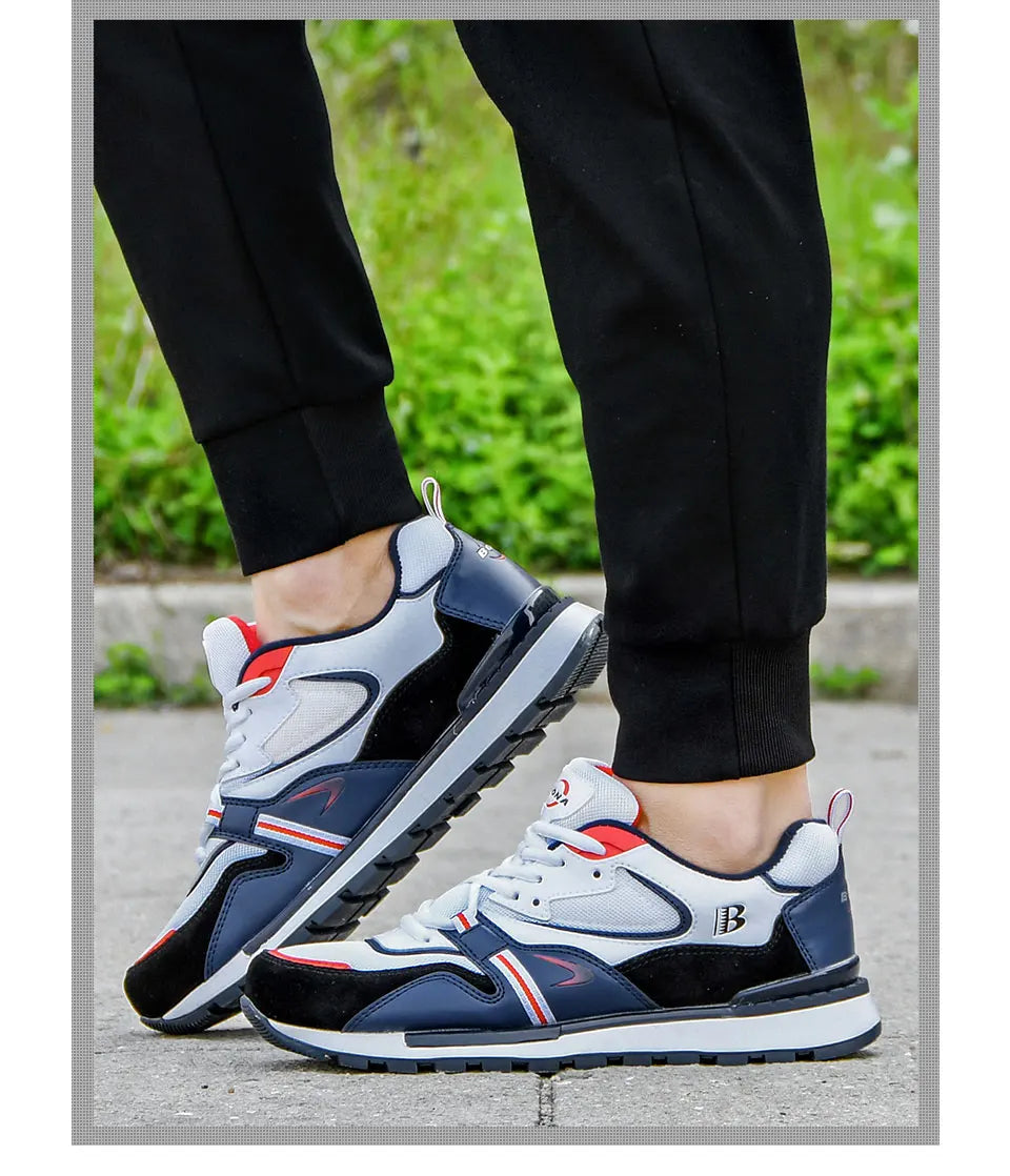 BONA Neue Designer-Action-Leder-Sportschuhe für Herren, Sneaker, Laufschuhe, Tennis- und Walkingschuhe, trendige Fitness-Footwear