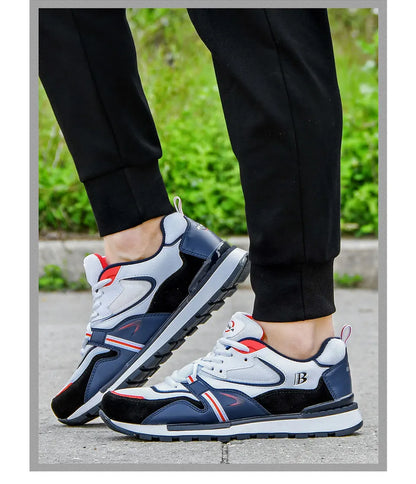 BONA Neue Designer-Action-Leder-Sportschuhe für Herren, Sneaker, Laufschuhe, Tennis- und Walkingschuhe, trendige Fitness-Footwear