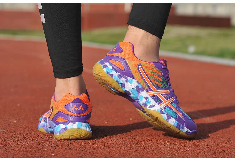 Sapatilhas Novas 2022 para Mulher e Homem, Ténis de Badminton Leves Pretos, Respiráveis, para Desporto ao Ar Livre, Treino e Atletismo, Verde