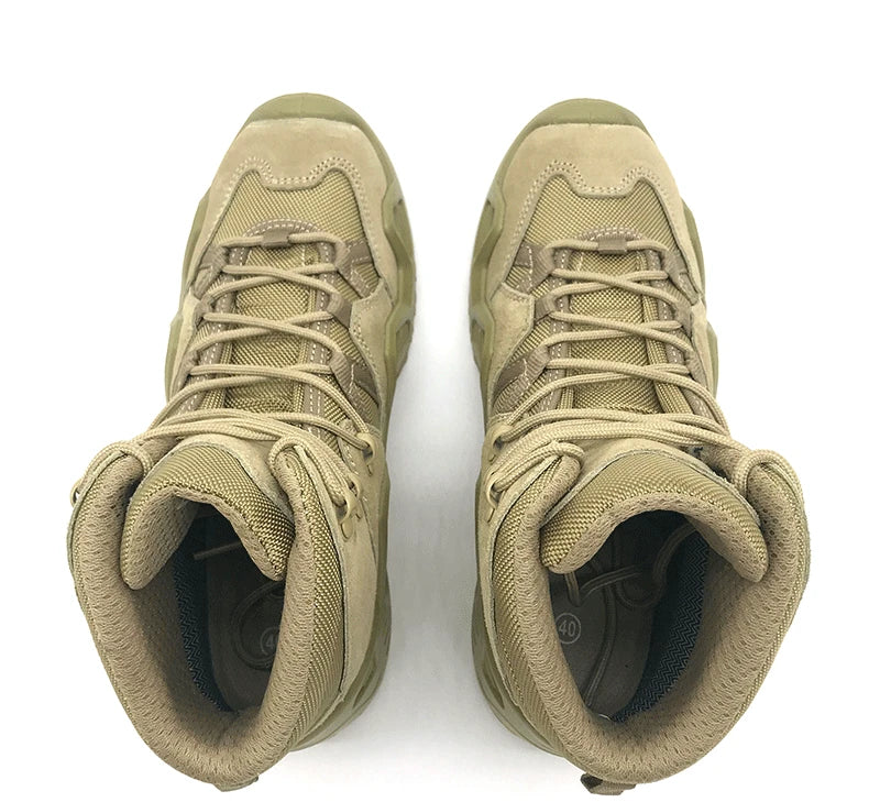 Tactical Hunting Boots Men Boots Special Force Desert Hiking  Boots Outdoor Hiking Boots Ankle Shoes Men's Sneakers