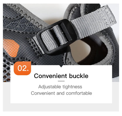 HUMTTO Brand Hiking Boots for Men Sneakers New Summer Trekking Sandals Male Breathable Outdoor Walking Climbing Water Shoes Mens