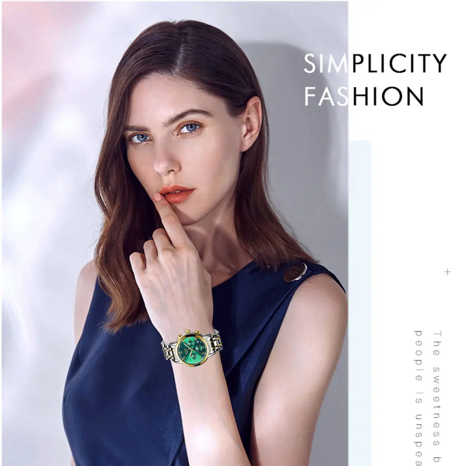LIGE New Fashion Luxury Women Watch Waterproof Quartz Ladies Watches Business Steel Band Casual Bracelet Date Clock Wristwatches