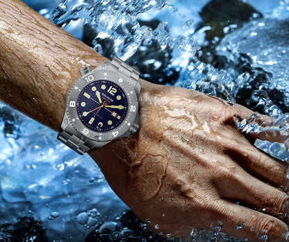 FeelNever Top Brand Luxury Mechanical Watch Profession Casual Sport Stainless Steel Automatic Men's Watches Fashion Wristwatches