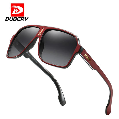 DUBERY Brand Design Polarized Sunglasses Men Driving Shades Male Retro Sun Glasses For Men Summer Mirror Goggle Oculos UV400 103