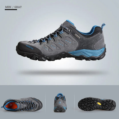 HUMTTO Trekking Shoes for Women Winter Hiking Shoes Womens Waterproof New Luxury Designer Climbing Leather Casual Woman Sneakers