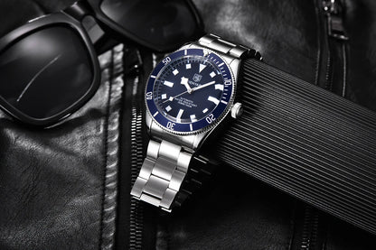 BENYAR Men's Watches Mechanical Automatic Watch BB58 Sport Watch For Men 2026 Stainless Steel Waterproof Business Luminous Clock