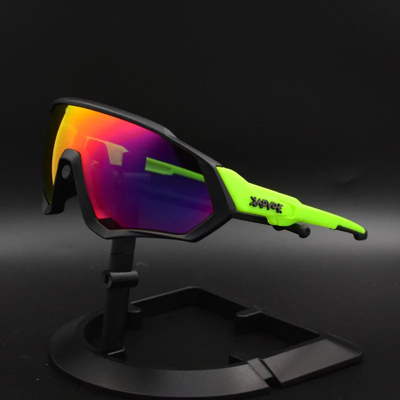 2025 Polarized Sport 5 Lens Cycling Glasses Bike Mtb Sunglasses Men Women Fishing Running Goggles Fashion Safety Bicycle Eyewear