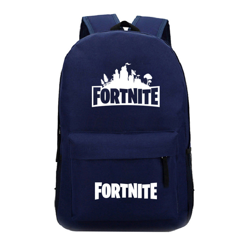 Mochila Fortnite Games, mochila escolar Fortnite para adolescentes, unissexo, com compartimento para portátil, para escola, viagens e uso casual