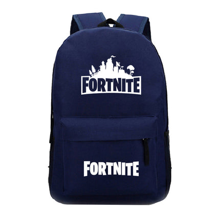 Mochila Fortnite Games, mochila escolar Fortnite para adolescentes, unissexo, com compartimento para portátil, para escola, viagens e uso casual