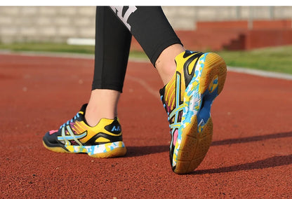 Sapatilhas Novas 2022 para Mulher e Homem, Ténis de Badminton Leves Pretos, Respiráveis, para Desporto ao Ar Livre, Treino e Atletismo, Verde