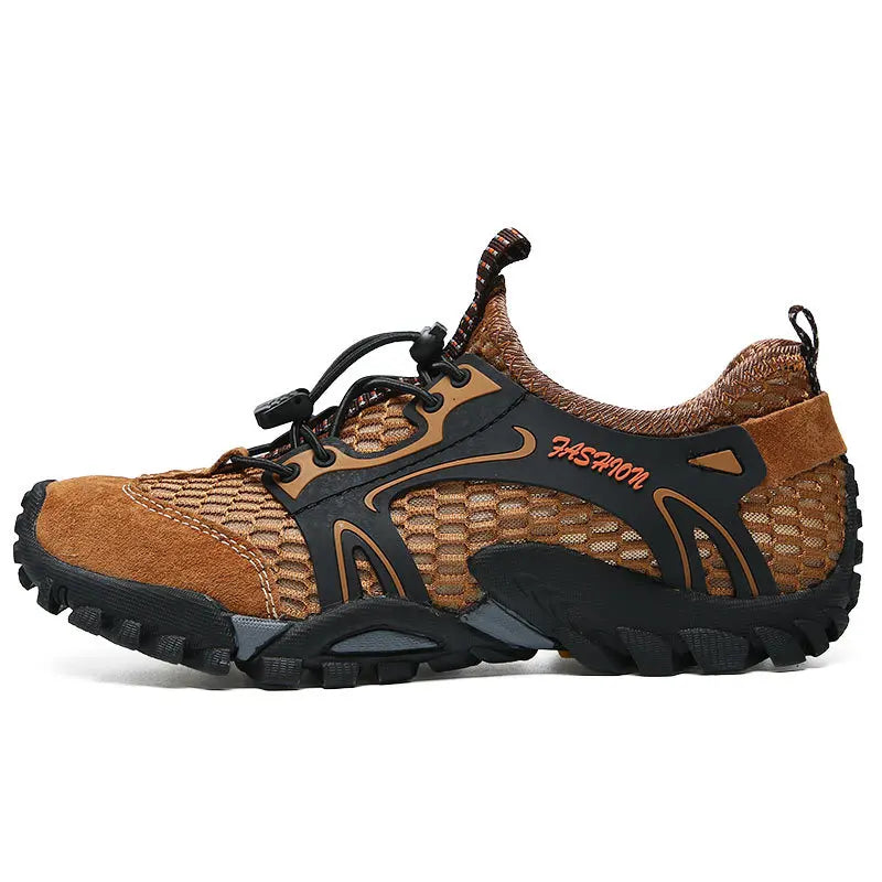New Men's Outdoor Leisure Hiking Shoes Women's Beach Shoes Wading Shoes Couples Quick-Drying Rock Climbing Sneakers 36-47#