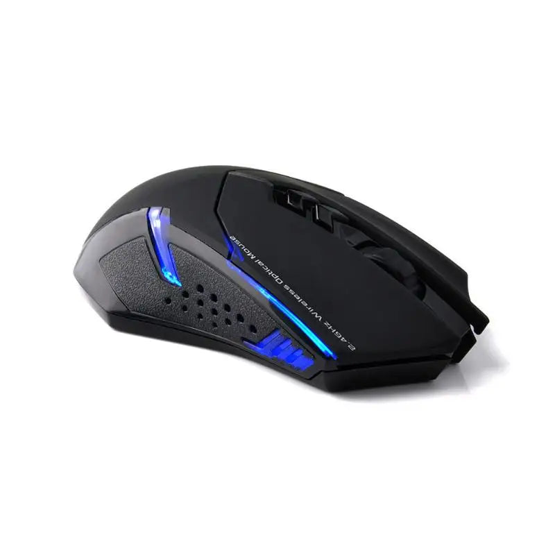 Rato Gaming Sem Fios ET X-08 2000DPI Ajustável, 7 Botões, 2.4G, Rato Gaming Profissional Sem Fios para Jogador, Silencioso, com LED, para PC