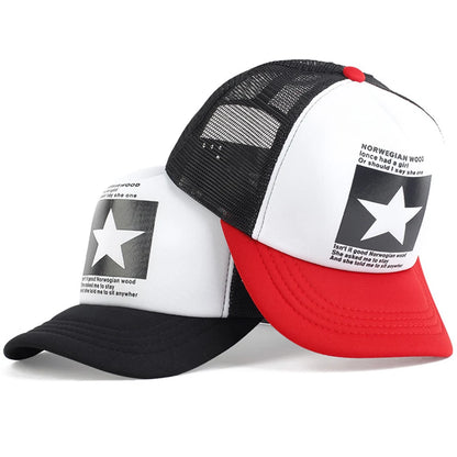 Fashion Summer Baseball Cap Snapback Mesh Trucker Hats Hip Hop Caps Cool Men Caps Female Outdoor Casual Sun Hat High Quality