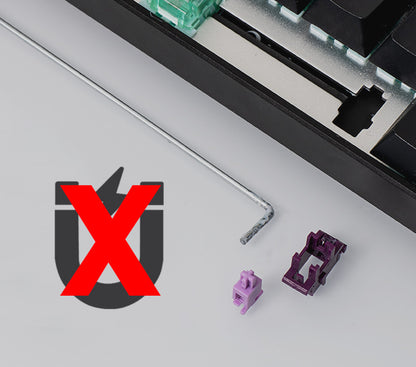 Akko MonsGeek FUN60 mechanische Tastatur mit Magnetschaltern, 60% Gaming-Tastatur, Rapid Trigger 0.01mm, 8K, ARGB, HE/TMR, Custom Keyboard