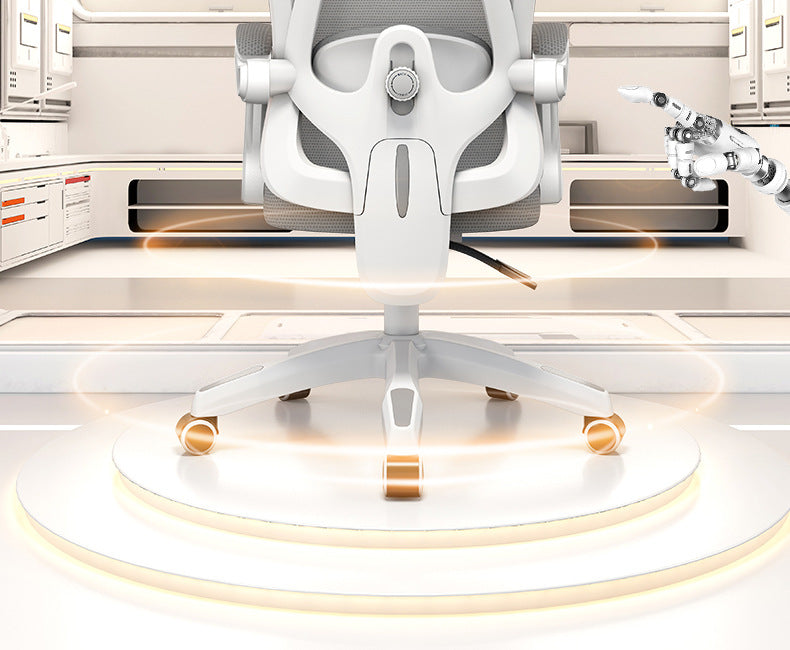 UVR Gaming Computer Chair Mesh Breathable Staff Chair Ergonomic Design Armrest Chair Sitting Comfort Home Office Chair Furniture