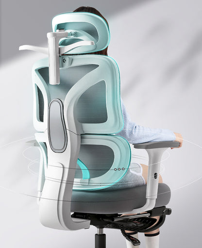 UVR Ergonomic Chair Home Computer Chair Comfortable To Lie Down Gaming Chair Long Periods Office Chair Reclining Chair