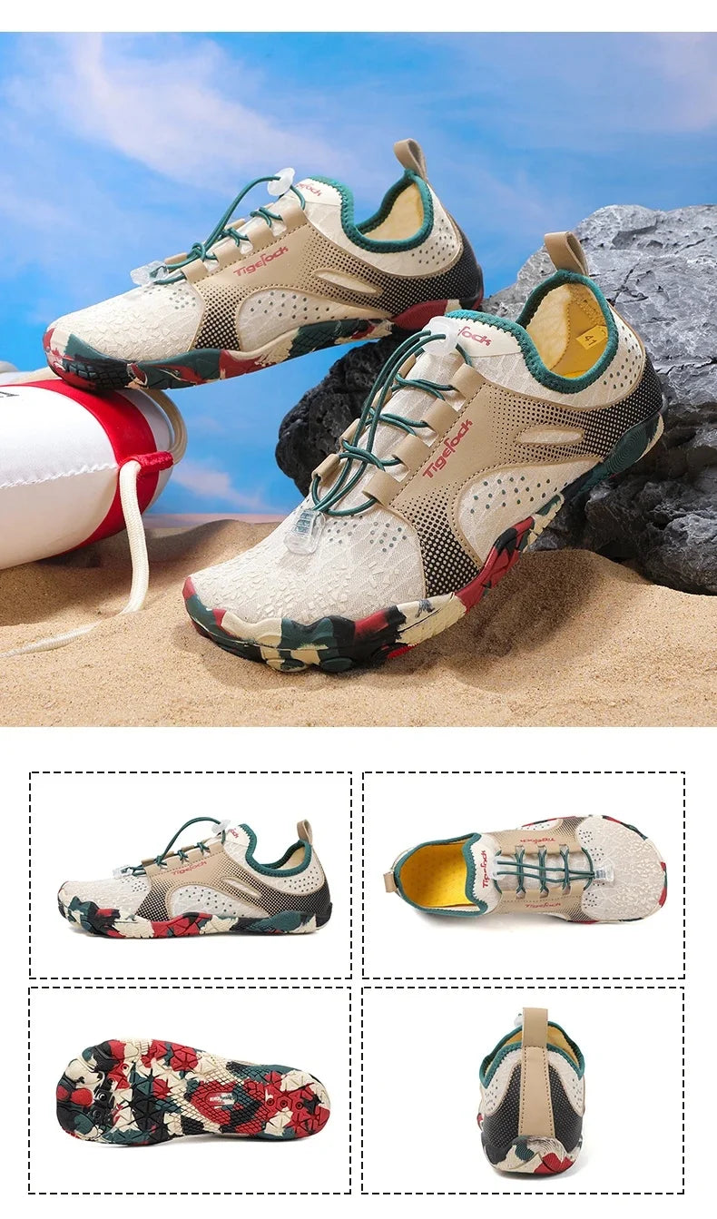 Aqua Shoes Water Shoes Upstream Wading Barefoot Beach Shoes Adults Gym Outdoor Training Footwear Unisex Quick-Drying Breathable