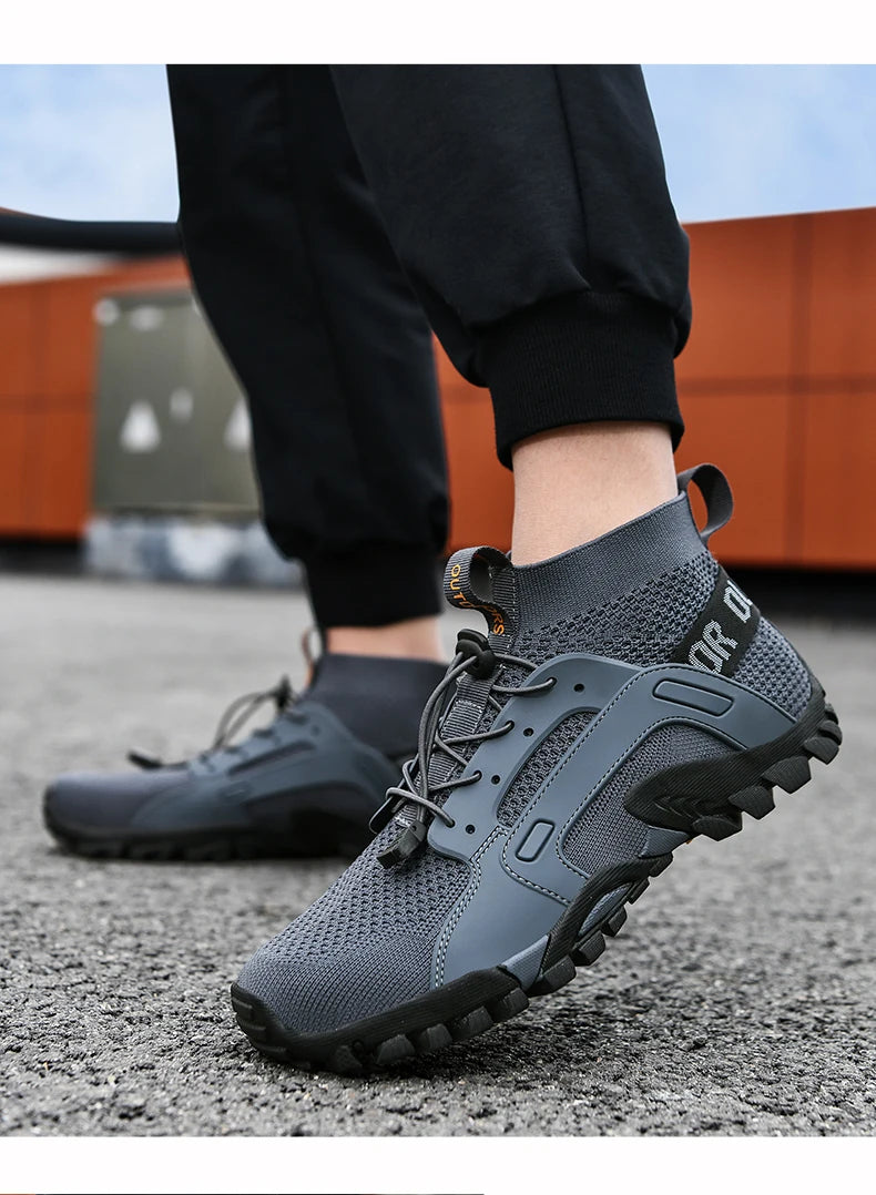 Hot Selling Men's Outdoor Sports Shoes Rock Climbing Hiking Shoes Beach Creek Shoes Casual Sports Shoes 38-48#