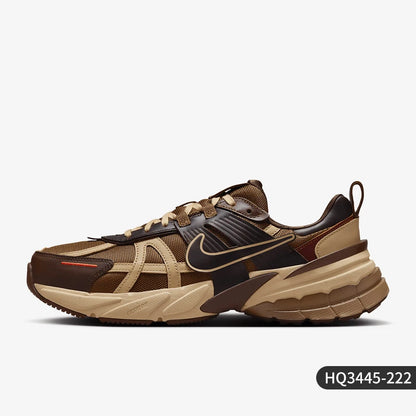 Nike Official V2K Run Men's Retro Durable Breathable Dad Shoes HQ3445-222