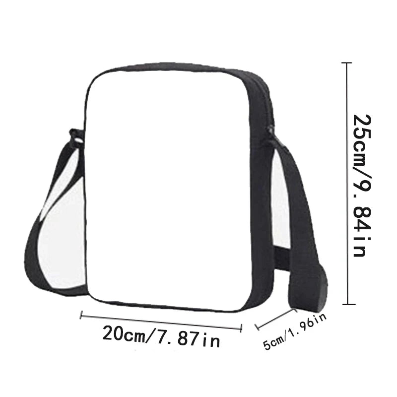 Mala de ombro estilo messenger com estampado Hot Game Boy Girls, design infantil F-FortniteS, mala casual para homem e mulher, bolsa para telemóvel e saco de compras