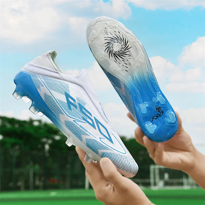 Mens Outdoor Soccer Shoes Professional Football Shoes TF/FG Football Field Boots Comfortable Non-Slip Training Sneakers 35-45