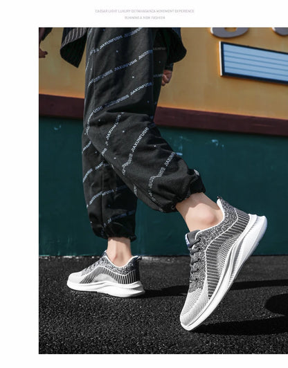 Leather Men Shoes Sneakers Trend Casual Shoe Italian Breathable Leisure Male Sneakers Non-slip Footwear Men Vulcanized Shoes