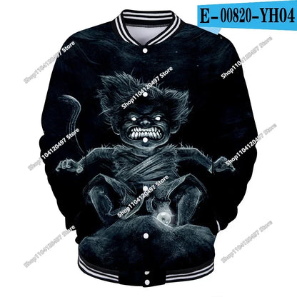 Dragon Ball Streetwear Baseball Uniform for Man Women Son Goku Adults Costumes Jackets Spring Fall Coat Cardigan Sweatshirt Gift
