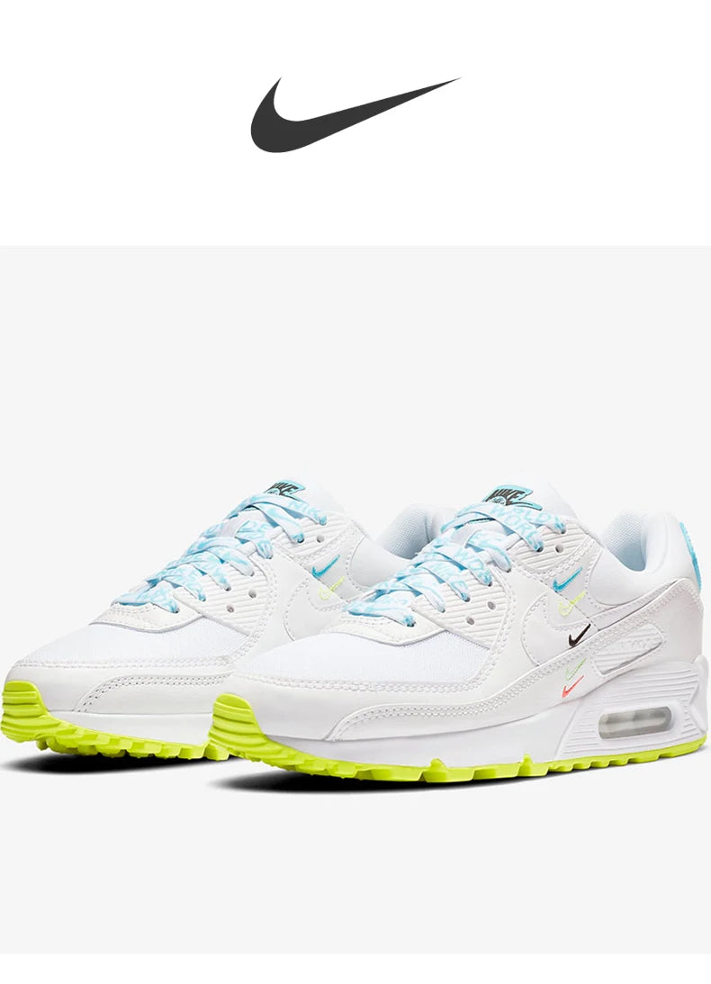 Nike genuine men's and women's AIR MAX 90 QS casual sports low top running shoes CK7069-100