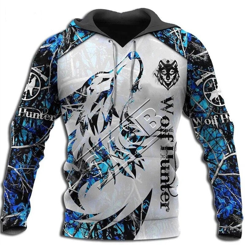 Fashion Autumn lion,wolf Hoodies White Tiger Skin 3D All Over Printed Mens Sweatshirt Unisex Pullover Casual Jacket